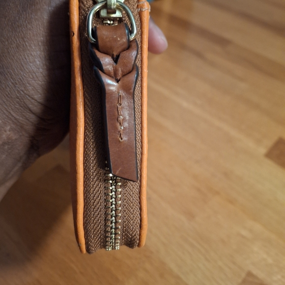 Dooney & Bourke Pebble Grain Large Zip Around Wristlet - Picture 9 of 16